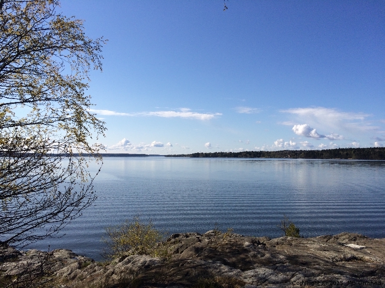 Utsikt frn Lvstaklipporna, Hsselby