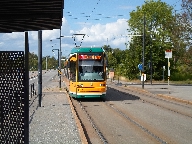 Vagn 45 p linje 2 till Kvarnberget, vid stra Eneby Kyrka i Norrkping.
Bilden tagen: 2014-08-13
Publicerad: 2015-04-12