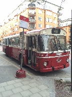 En ldre SL-buss, utanfr Sprvgsmuseet i Stockholm.
Bilden tagen: 2015-04-25
Publicerad: 2015-08-02