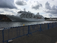 Kryssningsfartyget Silver Whisper i Stockholms frihamn.
Bilden tagen: 2016-08-05
Publicerad: 2016-08-21