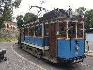 �ldre sp�rvagn vid Skansen. Sp�rvagnen tillverkad 1926.
Bilden tagen: 2016-08-10
Publicerad: 2016-10-16