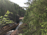 Storstupet med Inlandsbanans bro i bakgrunden.
Bilden tagen: 2018-07-07
Publicerad: 2018-09-09