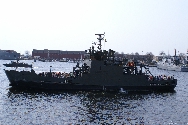 Frjan Heimdal, som gick i trafik mellan Marinbasen och Kungsholms fort.
Bilden tagen: 2006-05-06