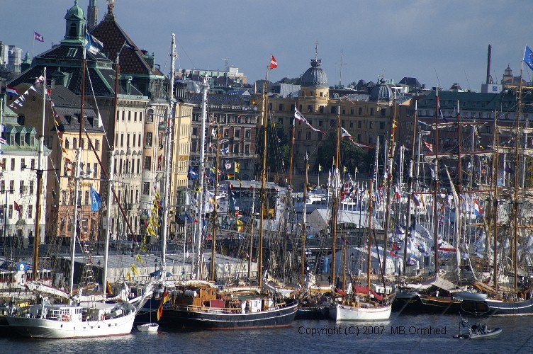 Tall ships races - utsikt frn Fjllgatan