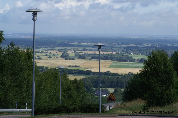 Utsikt frn Hallandssen ver Halland