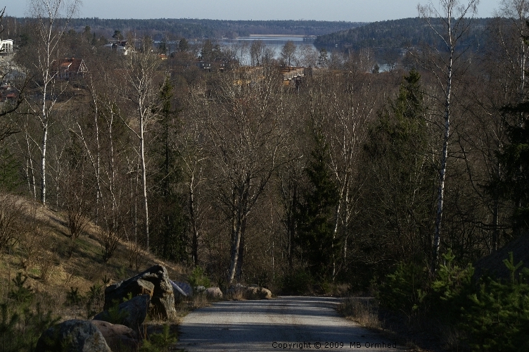 Naturen kring Ekebyhovsbacken p Eker