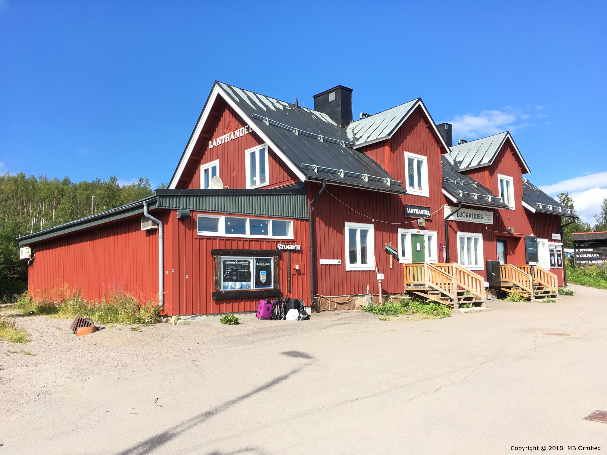 Stationshuset i Bjrkliden